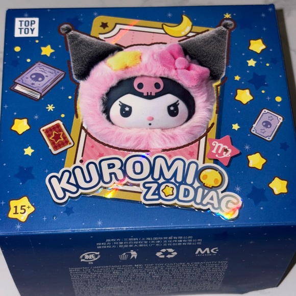 Top Toy Kuromi Zodiac CONFIRMED Cancer Pendant - Picture 3 of 5